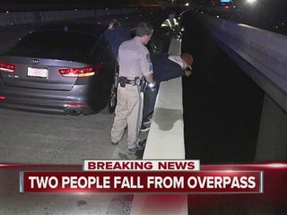 One dead, one injured after plummeting off Interstate 15 while urinating over bridge