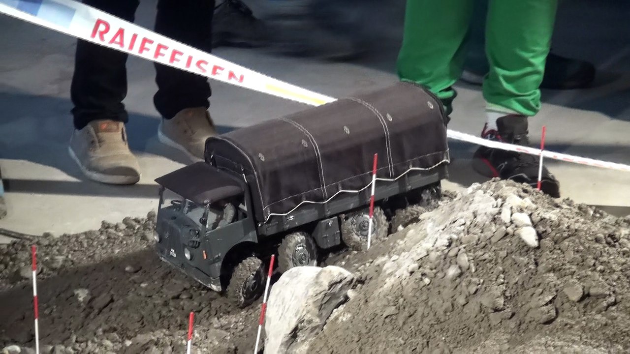 RC TRUCK IN ACTION