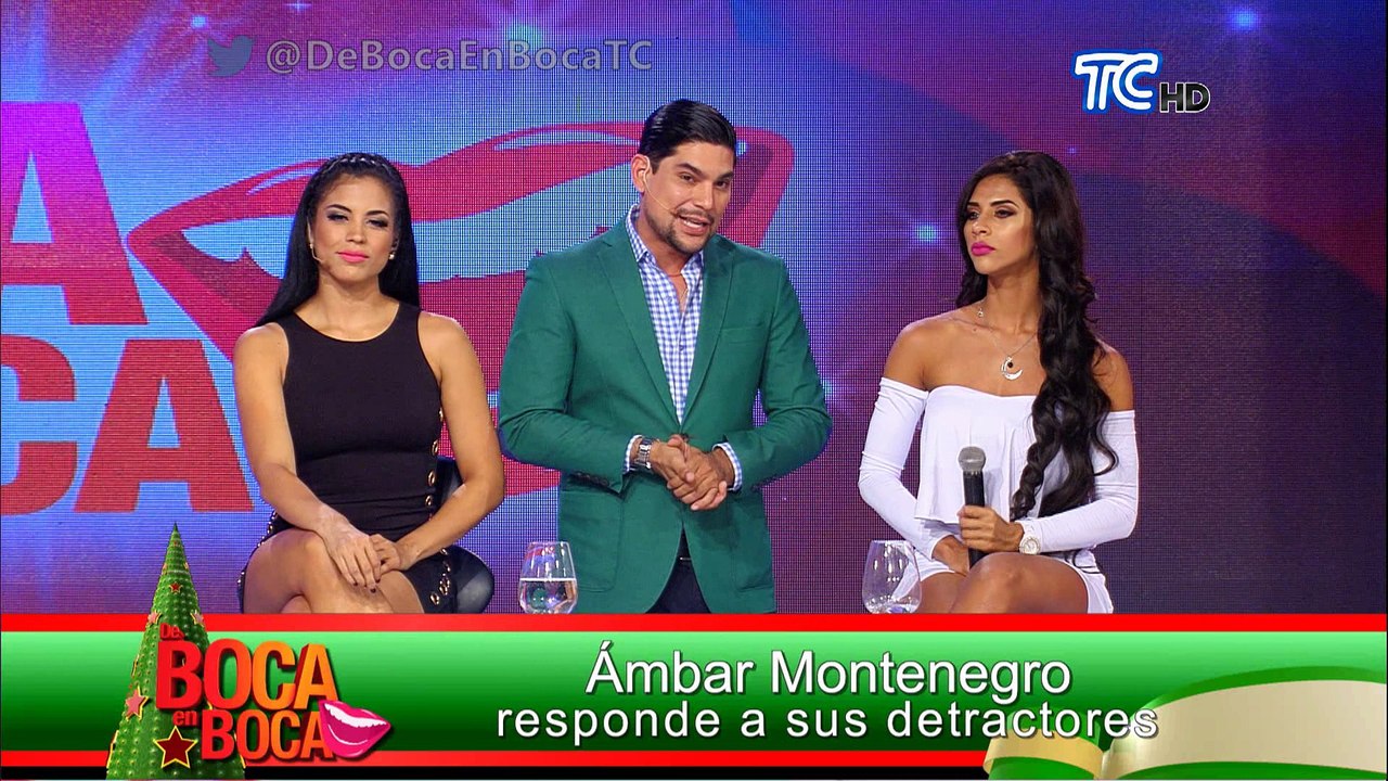 Ámbar Montenegro responde a sus detractores