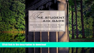 Hardcover The Student Aid Game On Book