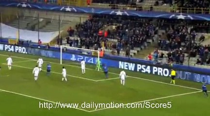 Club Brugge 0 - 2 FC Kopenhagen HALF Time All Goals and Highlights CL 7-12-2016