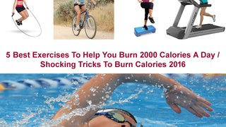 5 Best Exercises To Help You Burn 2000 Calories A Day  Shocking Tricks To Burn Calories 2016