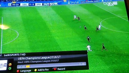 Guilherme Goal Legia Warszawa vs Sporting CB 1-0 7⁄12⁄2016