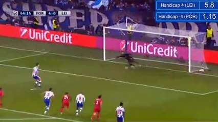 4-0 André Silva Penalty (2nd) Goal HD - FC Porto 4-0 Leicester City - 07.12.2016_HD