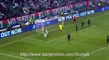 Legia 1 - 0 Sporting FULL Time All Goals and Highlights CL 7-12-2016