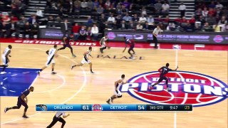 Andre Drummond Rejects Aaron Gordon | Magic vs Pistons | December 4, 2016 | 2016-17 NBA Season