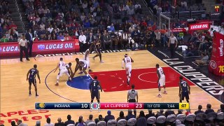 Austin Rivers Smooth Eurostep Move | Pacers vs Clippers | December 4, 2016 | 2016-17 NBA Season