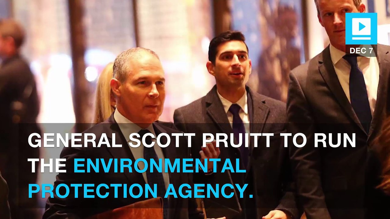 Trump taps anti-climate change advocate Scott Pruitt to run EPA