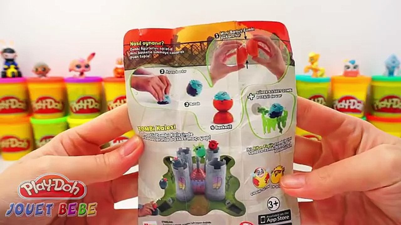 Oeuf Surprise Miraculous de Ladybug et Chat Noir Pâte à modeler Play Doh, La Pat Patrouille