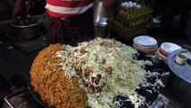 Street Food Around The World - Egg Noodles Prepared for 40 People - Indian Street Food