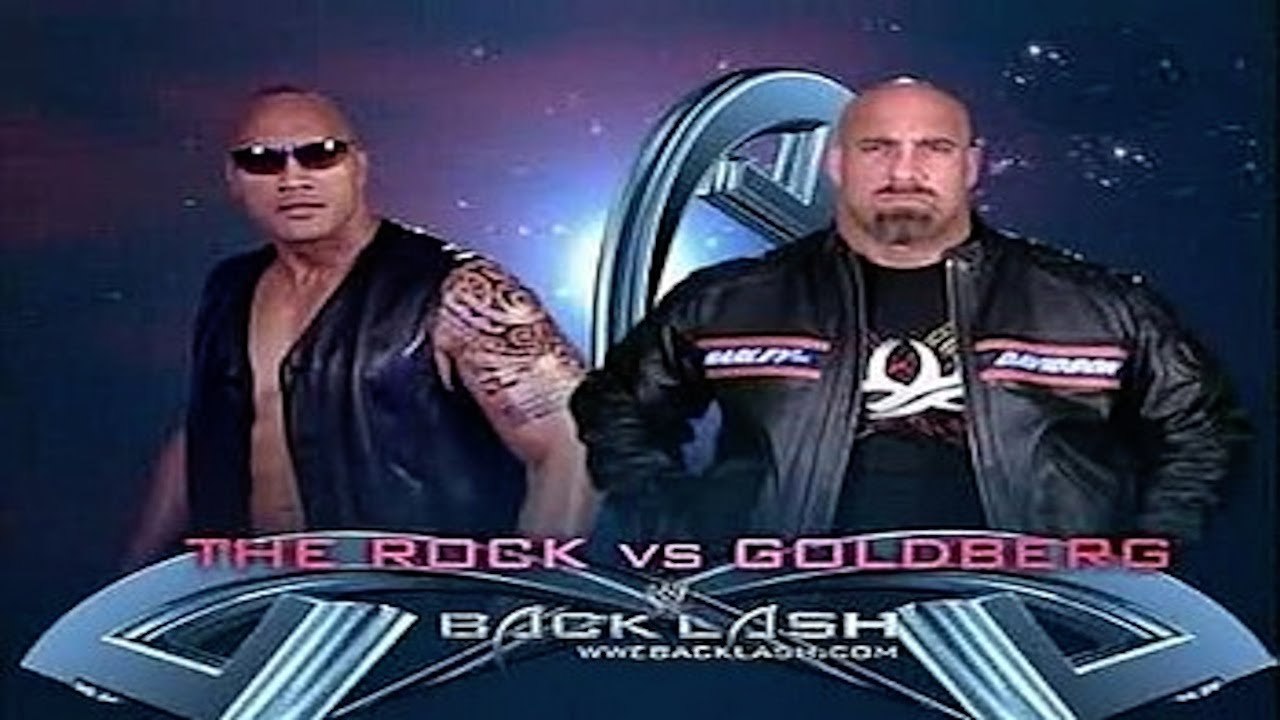 WWE Backlash 2003: Goldberg vs The Rock