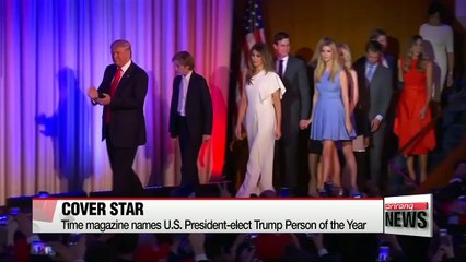 Download Video: Time magazine names U.S. President-elect Trump Person of the Year