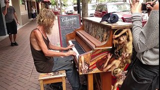 Homeless Man Plays Piano Beautifully (Sarasota, FL) (ORIGINAL)
