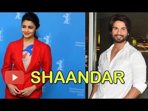 Alia Bhatt and Shahid Kapoor Seen as 'Shaandar' in Vikas Bahl's Film