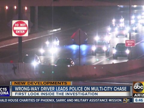 What goes into the investigation of a wrong-way driver after several in the Valley