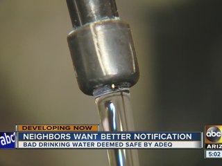 Officials in Pinal County say water is OK to drink