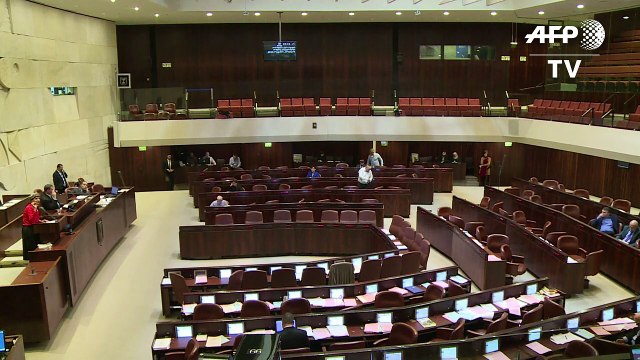 Parlamento israelense aprova projeto sobre colonização