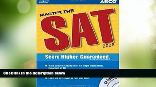 Best Price Master the SAT, 2006/e w/CD 2nd ed (Peterson s Master the SAT) Arco For Kindle