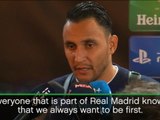Real never think about second - Navas