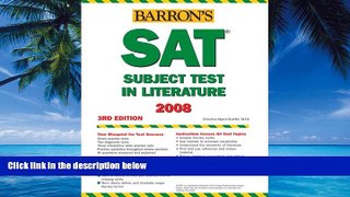 Best Price Barron s How to Prepare for the SAT Subject Test in Literature, 3rd Edition (Barron s