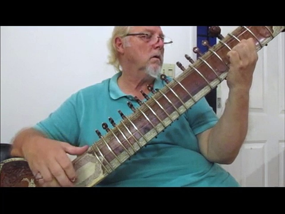 WikiSitar/ Raag Rageshree vilambit   Antar Richard Garneau ~ sitar