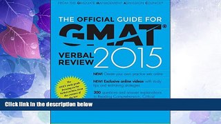 Price The Official Guide for GMAT Verbal Review 2015, With Online Question Bank and Exclusive