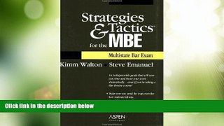 Price Strategies   Tactics for the MBE (Multistate Bar Exam) Steven Emanuel On Audio