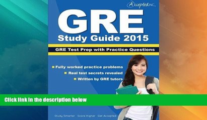 Best Price GRE Study Guide 2015: GRE Test Prep with Practice Questions GRE Study Guide 2015 Team