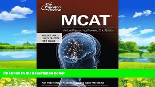 Best Price MCAT Verbal Reasoning Review, 2nd Edition (Graduate School Test Preparation) The