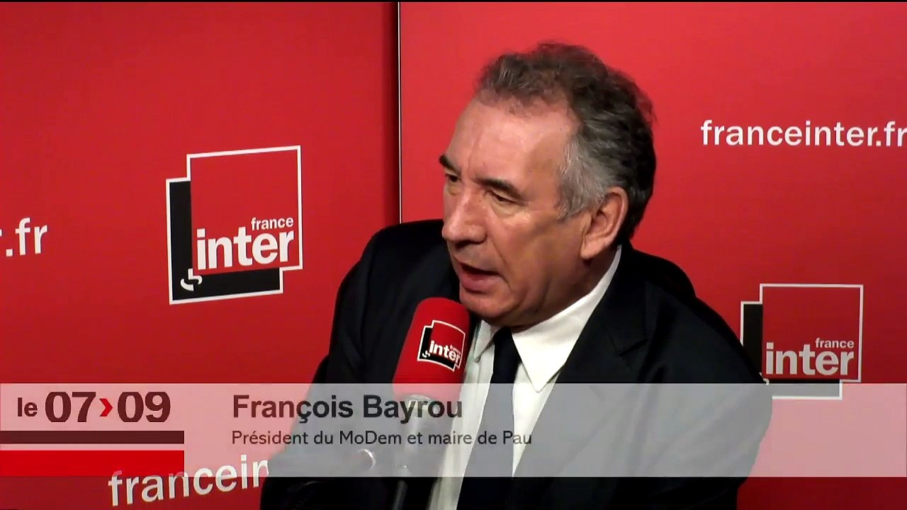 François Bayrou  - 'Le président de la France ne peut pas être en situation d'allégeanc-pWmo9ah9Dl8