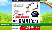 Price ARCO Teach Yourself the GMAT CAT in 24 Hours, with CD-ROM Mark Alan Stewart On Audio