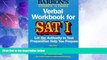 Price Verbal Workbook for Sat I (Barron s Verbal Workbook for Sat I) Mitchel Weiner On Audio