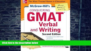 Pre Order McGraw-Hills Conquering GMAT Verbal and Writing, 2nd Edition Doug Pierce On CD