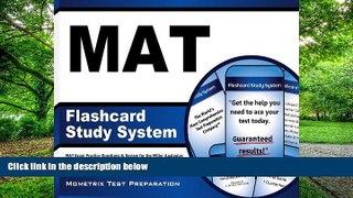 Pre Order MAT Flashcard Study System: MAT Exam Practice Questions   Review for the Miller