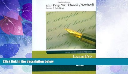 Best Price Exam Pro Bar Prep Workbook Revised Steve Friedland On Audio