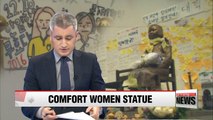 Comfort women statue to be unveiled in Washington