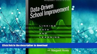 Hardcover Data-Driven School Improvement: Linking Data and Learning (Technology,