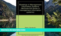 Read Online Gordon B. Davis Readings in Management Information Systems (McGraw-Hill series in