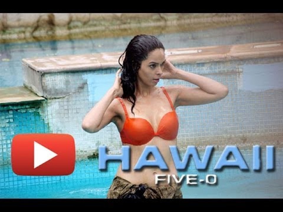 Malika Sherawat Stripe in  American Crime Series Hawaii Five O