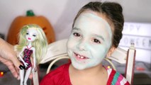 Halloween Maquillage Facile  - Lagoona Blue (Monster High)-Hi-haFcPz44