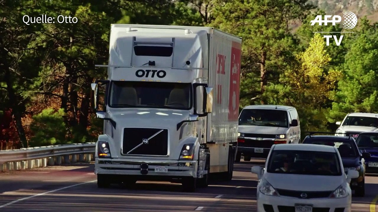 Selbstfahrende Lkw begeistern und entsetzen