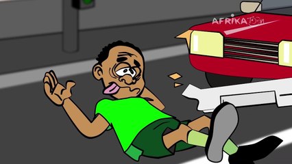 LA BLAGUE DU JOUR - Le pieton au sol (ESSAYEZ DE NE PAS RIRE! )