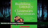 Audiobook Building Literacy Through Classroom Discussion: Research-Based Strategies for Developing