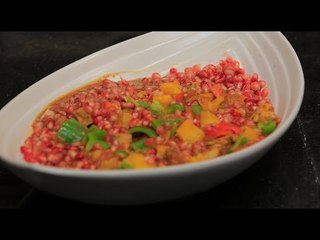 دجاج بالكاري والرمان | الشيف شربيني