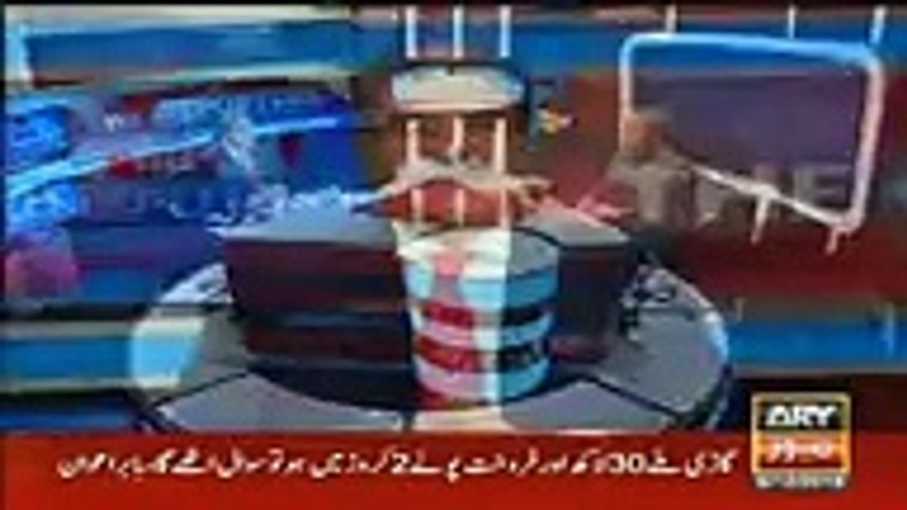 Babar Awan Crushing Najam Sethi For Giving Remarks On Supreme Court