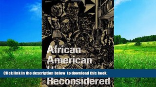 Pre Order African American History Reconsidered (New Black Studies Series) Pero Dagbovie Full Ebook