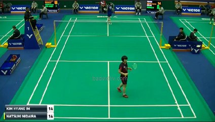 JEJU VICTOR 2016 Korea Masters Championships | R16 | Kim Hyang Im - Natsuki Nidaira
