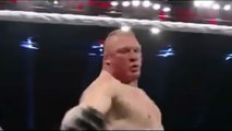 WWE Highlights - Brock Lesnar vs Bray Wyatt & Luke Harper part3