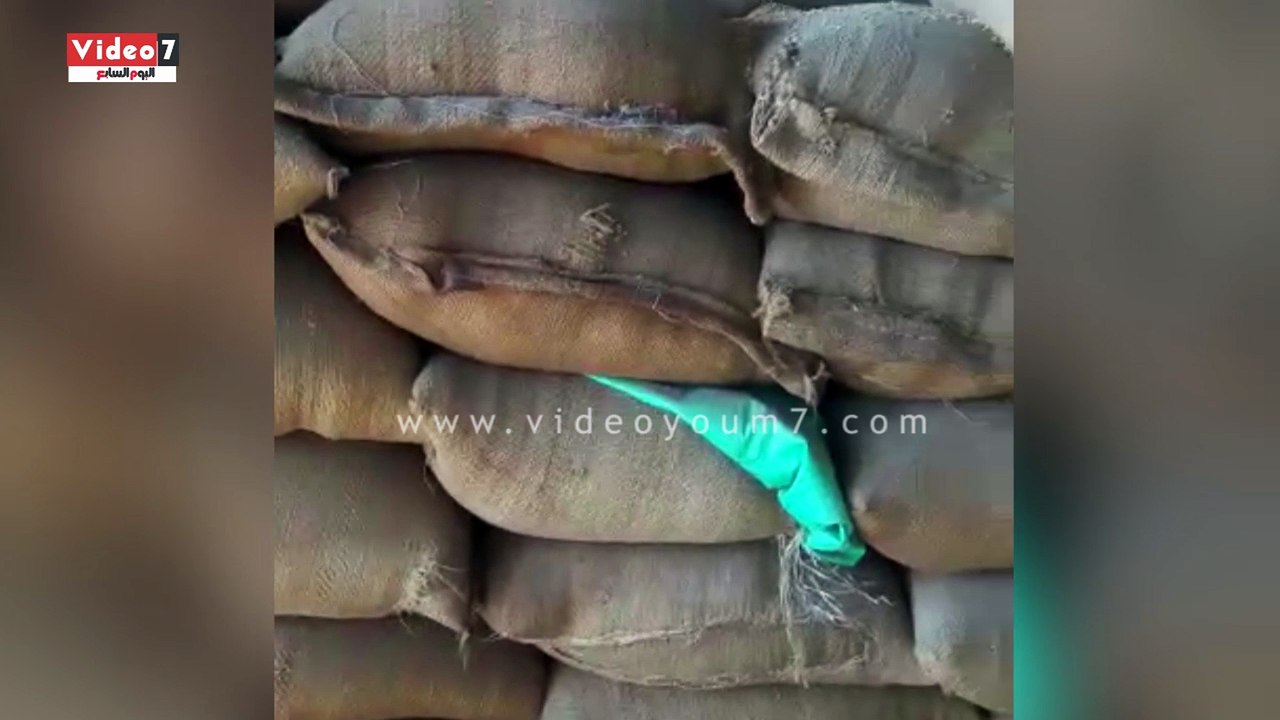 ضبط أمين عهدة شونة بالبحيرة لبيعه 2087 طن قمح فى السوق السوداء