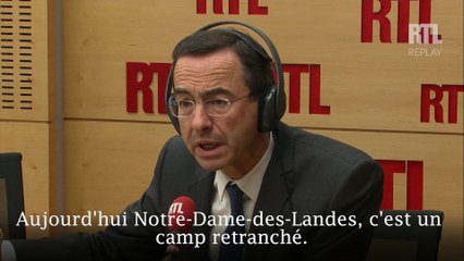 "Aujourd'hui Notre-Dame-des-Landes est un camp retranché" estime Bruno Retailleau